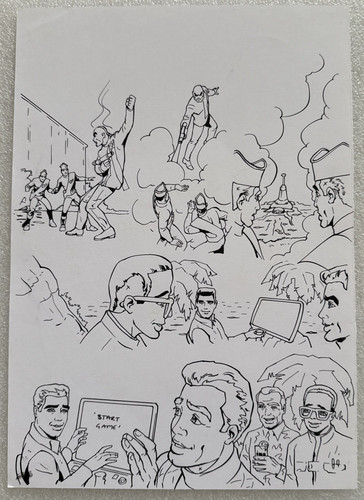 Lee sullivan original - sullivan, 1990's