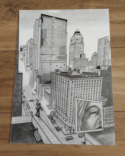 Original comic art - comic,