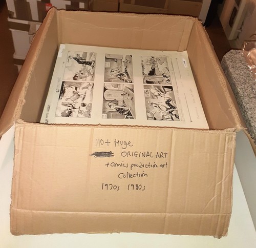 110x pages original art - 110x,