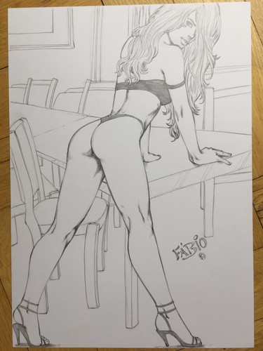 Comic originalzeichnung sexy - comic,