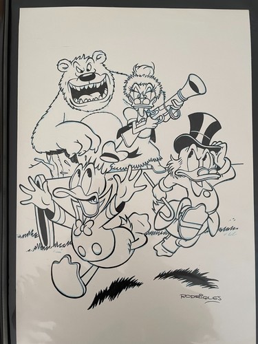 Disney original comic art - original,