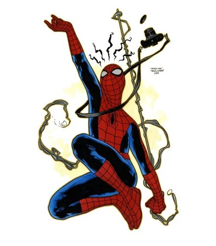 Travis charest 13x19 original - travis,