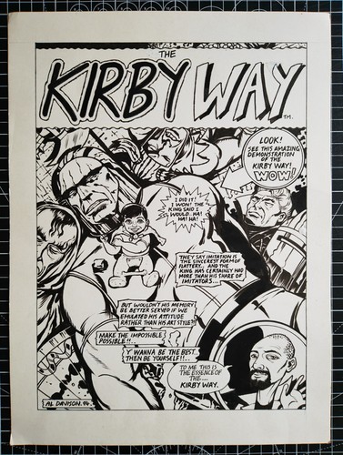 Davison original art - al,