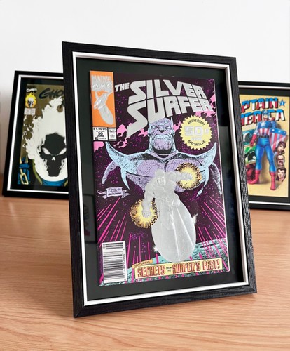 Vintage silver surfer - surfer, 1991