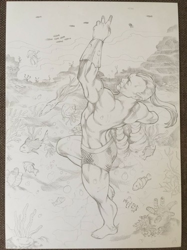Comic originalzeichnung - comic, originalzeichnung 