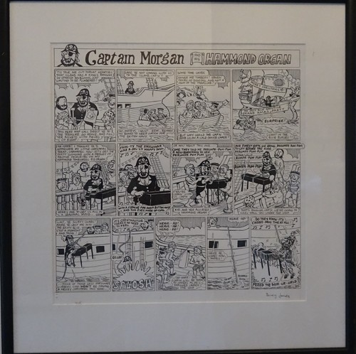 Viz original comic art - viz,