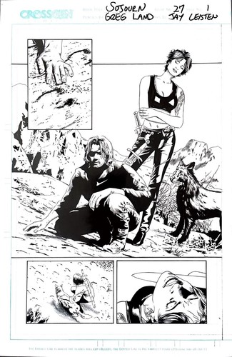 Greg land original comic - greg,