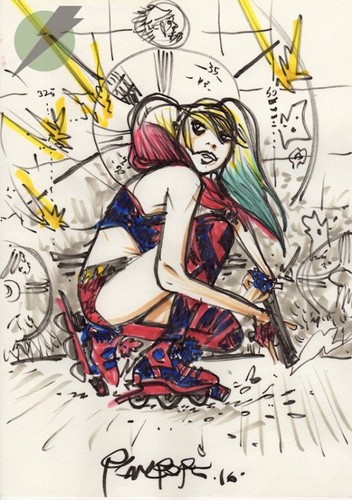 Original comic art paul pope - original,