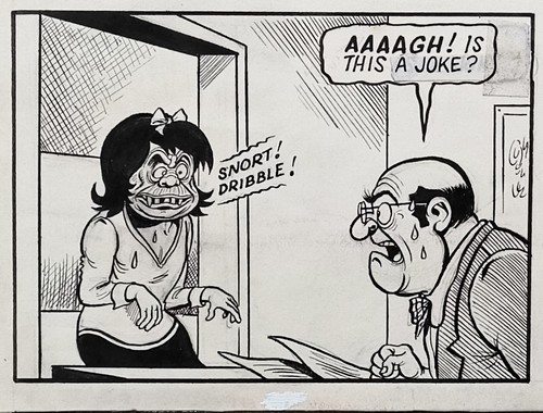 Ken reid original comic - original,