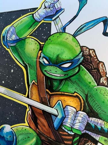 Original leonardo raphael - leonardo, +
