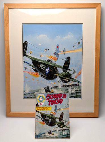 Original comic art air - air, ace