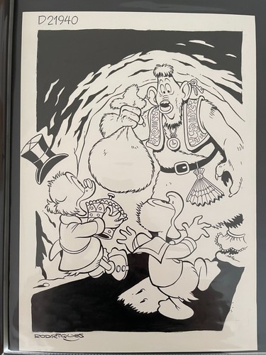 Disney original comic art - disney,