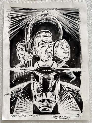 Lee sullivan original art - sullivan,