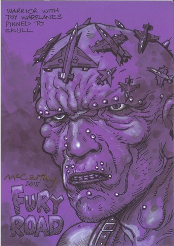 Original comic art brandon - comic,