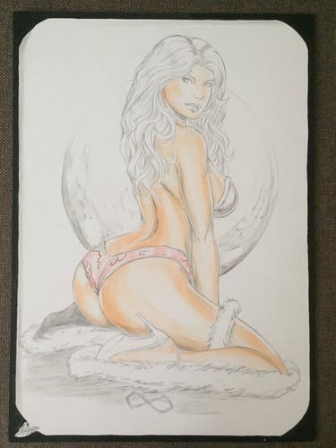 Comic originalzeichnung dejah - comic,