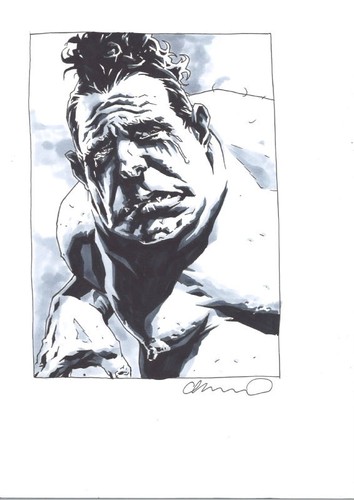Original comic art - original, lee