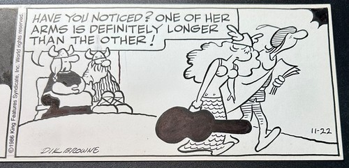 Original comic art hagar - -, the