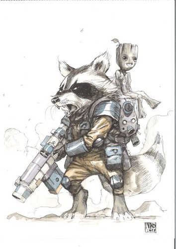 Original comic art niko - original,