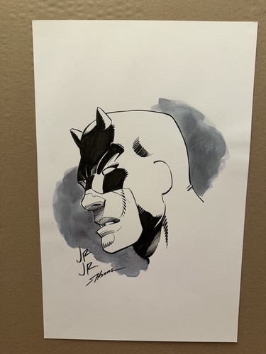 Orignal comic art john - comic,