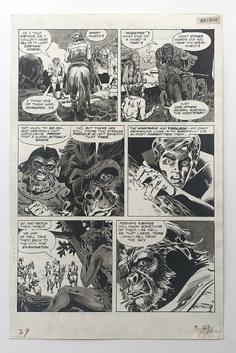 Original comic art - -, planet