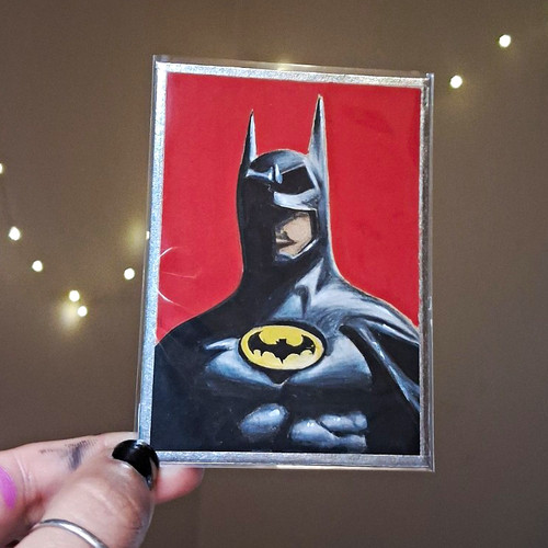 Aceo original batman - aceo, original: