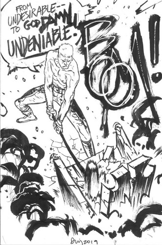 Original comic art daniel - comic,