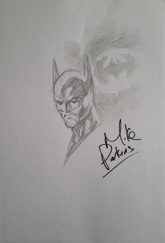 Batman sketch mike perkins - mike,